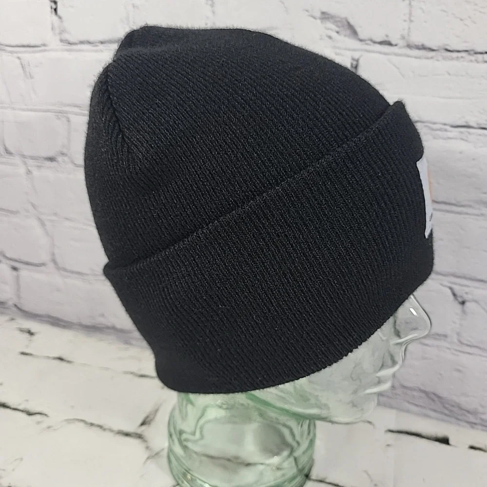Carhartt A18 Beanie Hat‎ Unisex One Size Black Stretch Workwear Cap